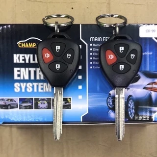 🚗ชุดรีโมทปิด-เปิดสำหรับรถยนต์ทุกรุ่นดอกกุญแจตรงรุ่นรถ ยี่ห้อ champ.nd🚙