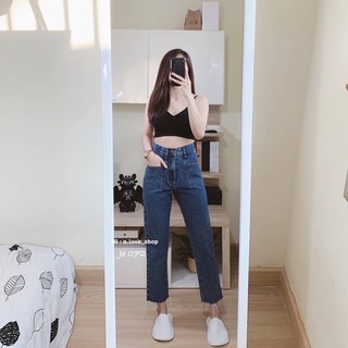 ยีนส์เกร็ดหน้า 🥨นางแบบสูง 160 cm