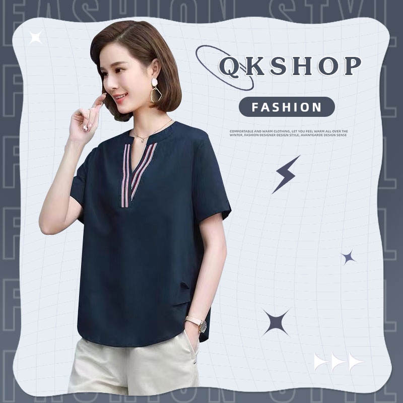 QKshop เสื้อคอจีนสีพื้น🎉สวยมากสีพื้นเรียบๆสวยมากไม่มีใครเหมือน☄️โดดเด่นมากโดดเด่นจนทะลุออกนอกโลกใครไม่มองให้มันรู้ไปมาตำ