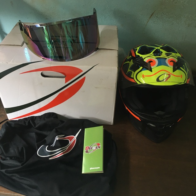 หมวกกันน็อคdecken frog สภาพนางฟ้า