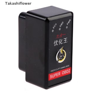 Takashiflower Super Obd2 Nitro Obd Ecoobd2 ชิปจูนเนอร์ Ecu ประหยัดน้ํามันเชื้อเพลิง สําหรับรถยนต์