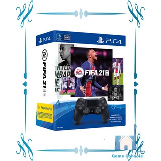 Playstation 4 PS4 - DUALSHOCK®4 EA SPORTS™ FIFA 21 Voucher Bundle (แผ่นเกม ps4 มือ1) (จอย ps4 มือ 1)