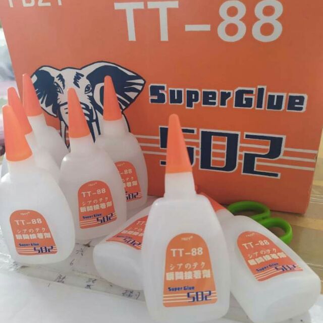 กาวร้อน super glue 502