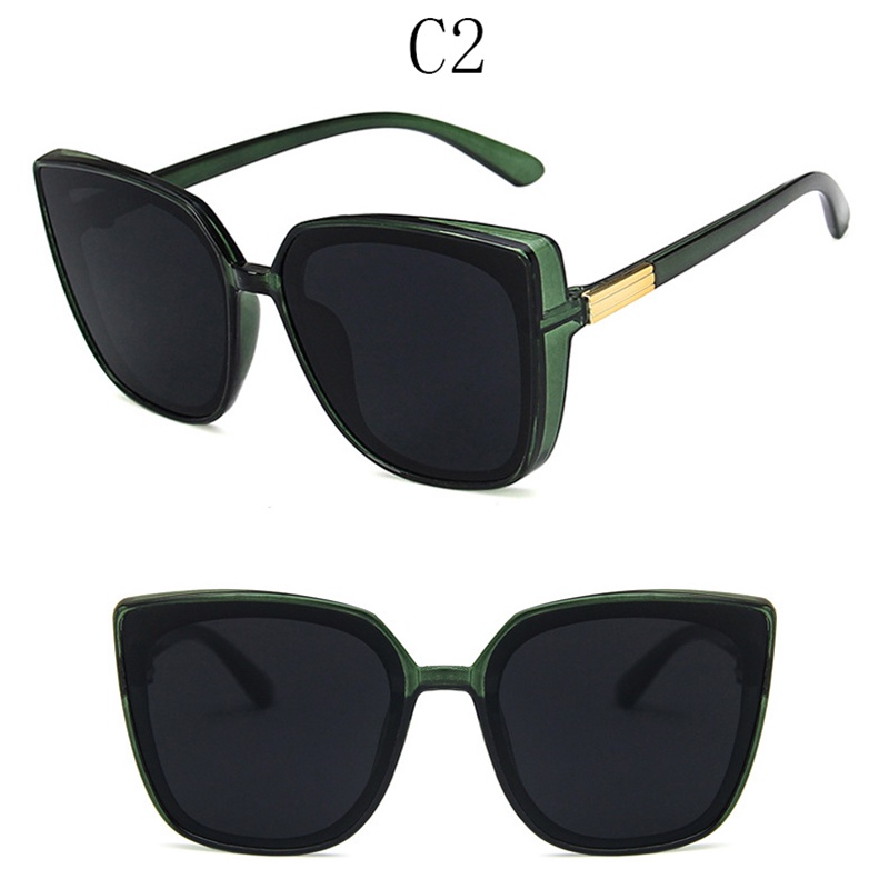 2021 New Fashion Square Sunglasses European and American Style Sunglasses, Personality Korean Version of The Net Red Glasses Cat Eye Sunglasses Trend #3