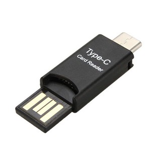 USB 3.1 Type C USB-C to Micro-SD TF Card Reader อะแดปเตอร์สัมผัส