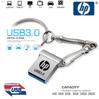 Super แฟลชไดรฟ์โลหะ ขนาดเล็ก HP USB 4gb 64GB 128GB 256GB 512GB 1TB