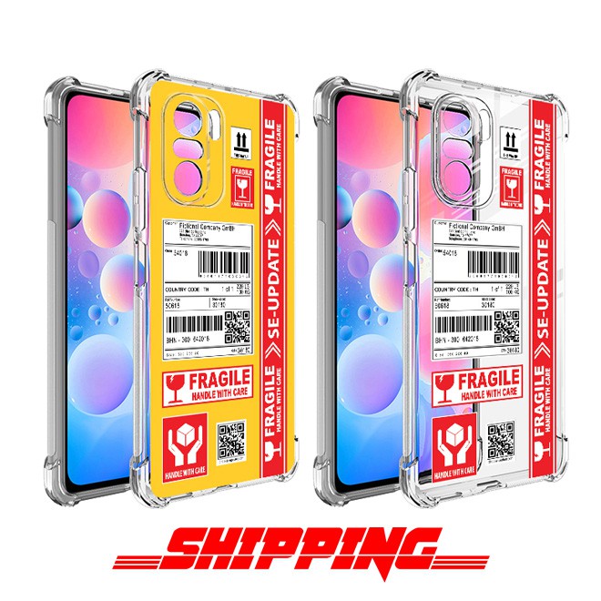 เคส POCO F3 / Redmi K40 / K40 Pro Shipping Series 3D Anti-Shock Protection TPU Case