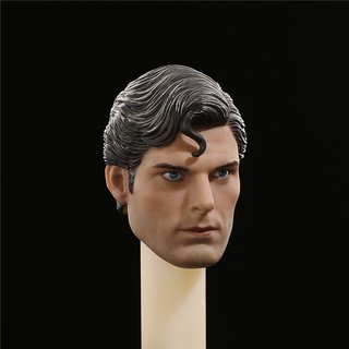 ฟิกเกอร์ 1/6 Superman Christopher Reeve Male Head Sculpt Carving F 12 นิ้ว ของเล่นสําหรับเด็ก