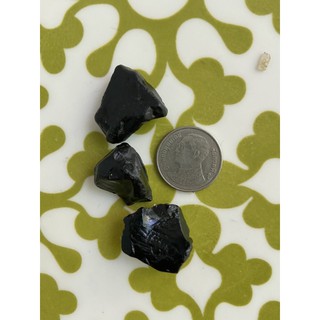 (C) พลอยดิบแท้ นิล(Black Spinel)พลอยธรรมชาติ 100% น้ำหนัก 99.00 กะรัต