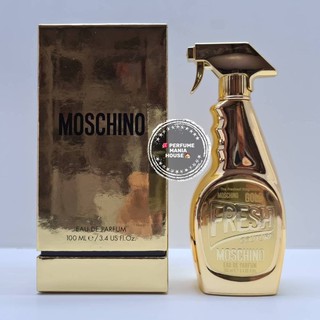 ของแท้!!! Moschino Gold Fresh Couture EDP for women 100ml กล่องซีล ป้ายไทย (พร้อมส่งค่ะ)