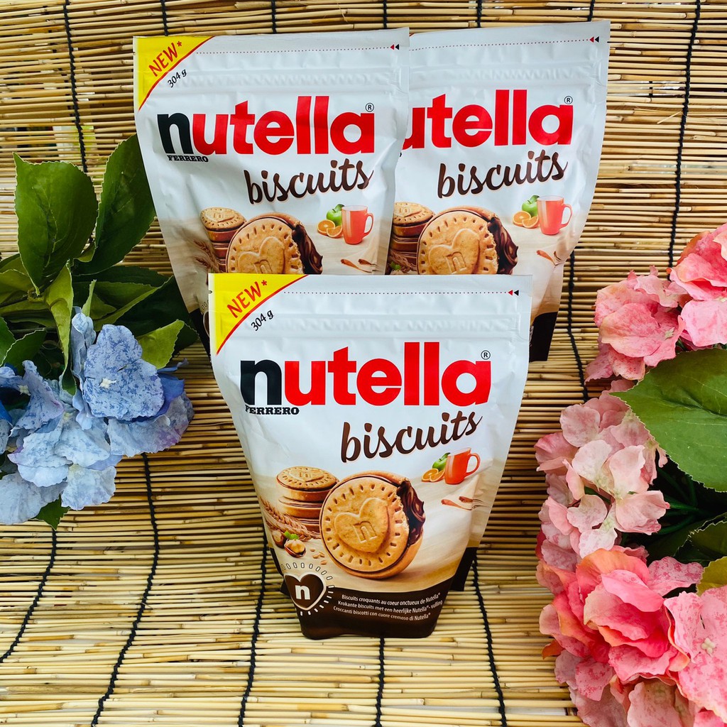 Nutella Biscuits คุกกี้นูเทลล่าบิสกิต หมดอายุเดือน 23102020 Shopee Thailand