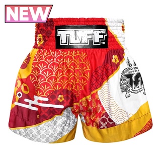 กางเกงซ้อมมวยกางเกงมวย กางเกงมวยไทย  กางเกงกีฬาTUFF Muay Thai Boxing Shorts Goddess of the Sun.