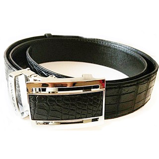 เข็ดขัดหนังจระเข้ crocodile belt 1.5x50"  belly  part   Alligator belt