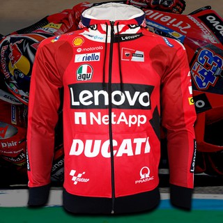 เสื้อแจ็คเก็ต Jacket MotoGP Ducati Lenovo เสื้อแจ็คเก็ตโมโตจีพี ทีม ดูคาติ เลโนโว่ #MG0012 รุ่น แจ็ค มิลเลอร์ ไซส์ S-2XL