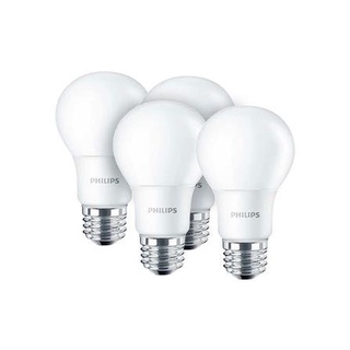 [พร้อมส่ง] HomeDoDee หลอดLED PHILIPS A60 8วัตต์ E27 คูล เดย์ไลท์ แพ็ค4ชิ้น หลอดไฟ LED