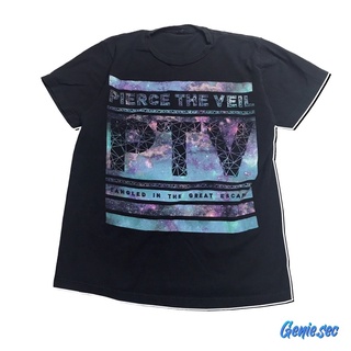 เสื้อมือสอง วงPierce the veil ป้ายtultex