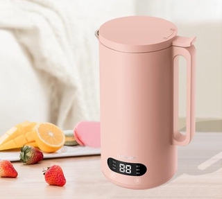 เครื่องทำน้ำเต้าหู้ Mini heating soymilk machine household small filter-free portable juice machine automatic