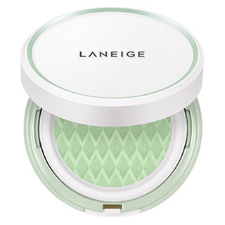 คุชชั่น Laneige Skin Veil Base Cushion SPF 22PA++ [No. 60 Light Green] (สำหรับผิวมีปัญหารอยแดง) (ขนาด15g / 1pcs)