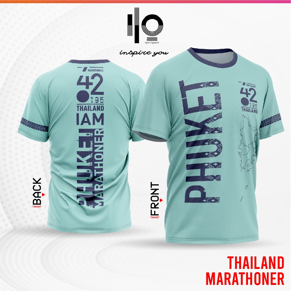 เสื้อวิ่งมาราธอนทีมภูเก็ต PHUKET MARATHONER