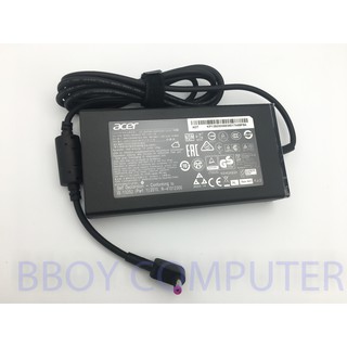 ACER Adapter อะแดปเตอร์ ของแท้ ACER 19V 7.1A หัว 5.5*1.7 MM 135W หัวสีม่วง ACER Nitro 5 AN515 series -