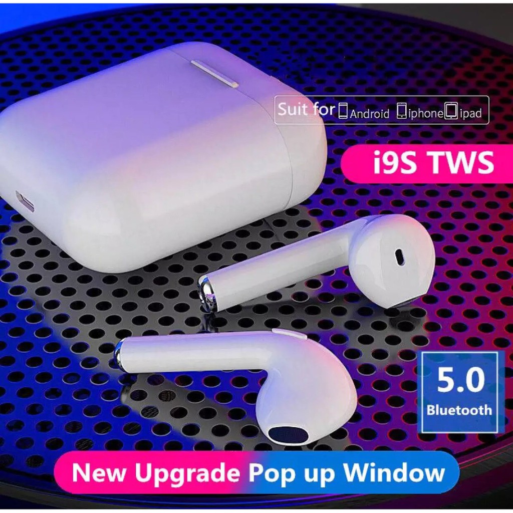 หูฟัง i9S TWS รุ่นสองหู ซ้ายและขวา HBQ-i7S i9s TWS หูฟังไร้สาย แบบ 2ข้าง ใช้ใด้กับโทรศัพท์ทุกรุ่นที่มีบลูทธู ไร้สาย
