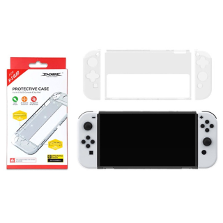 DOBE TNS-1133B Crystal Cover Case Protection เคสใสสำหรับ Nintendo Switch OLED