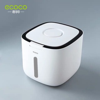 ECOCO กล่องใส่ข้าวสาร กล่องเก็บข้าวสาร ความจุ 10Kg. รุ่น E2005