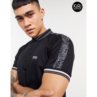 boss เสื้อโปโลแขนสั้น