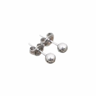 Napa Jewelry Stud ST008 ต่างหู หมุดสีเงิน สำหรับคนแพ้ง่าย 3mm