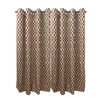  ผ้าม่านตาไก่ หน้าต่าง รุ่น CROSSHATCH-RD-160 GMT ขนาด 138 x 160 ซม. สีแดง HOME Window Blinds CROSSHATCH-RD-160 GMT Size