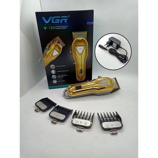 VGR V-134 ปัตตาเลี่ยน ตัดผม Hair Clipper จอLED คมกริป เครื่องแรง หรูหรา เกรดคุณภาพ