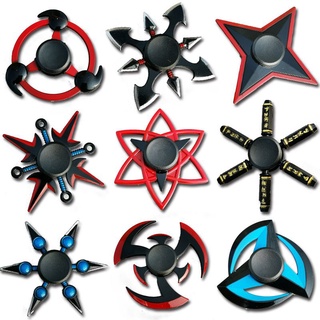 ของเล่นสปินเนอร์ Naruto Shuriken Fingertip Spinner คลายเครียด ขนาด 6 ซม. 2.3 นิ้ว สําหรับเด็ก และผู้ใหญ่