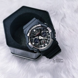 G-SHOCK รุ่น GA-200-1A นาฬิกาข้อมือ กันน้ำ ดีไซน์สวย มีสไตล์ ทนทาน ใช้งานได้นาน สินค้าคุณภาพ