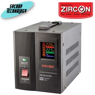 เครื่องควบคุมแรงดันไฟฟ้า ZIRCON Voltage Regulator (100 VA) KB-SERIES RL-1000VA ประกันศูนย์ เช็คสินค้าก่อนสั่งซื้อ