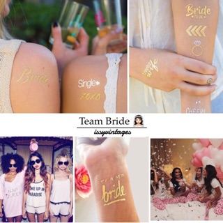 🔥ของเข้าแล้วค่ะ💋👰🏻Team Bride Tattoo แทททูเพื่อนเจ้าสาว