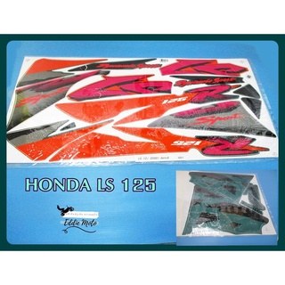 BODY STICKER HONDA LS125 year 2001 for "GREEN" MOTORCYCLE  / สติ๊กเกอร์ติดรถ ติดรถสีเขียว สติ๊กเกอร์มอเตอร์ไซค์