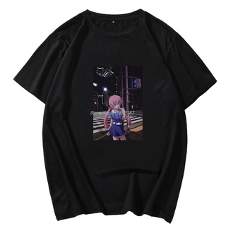 เสื้ เสื้อยืด พิมพ์ลายกราฟิก Mirai Nikki Gasai Yuno Future สไตล์ฮาราจูกุ แฟชั่นฤดูร้อน สําหรับผู้ชาย และผู้หญิงS-5XL