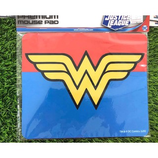 Premium Mouse Pad (legally licensed) Logo WONDER WOMAN