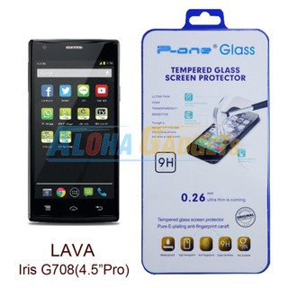 P-One ฟิล์มกระจกนิรภัย AIS LAVA G708 (4.5" Pro)