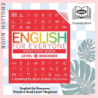 [Querida] หนังสือภาษาอังกฤษ English for Everyone Practice Book Level 1 Beginner : A Complete Self-study Programme by DK