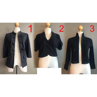 เสื้อ แจ็คเกจ BLAZER  ตัวละ 190.- ทุกตัว { มือสอง }