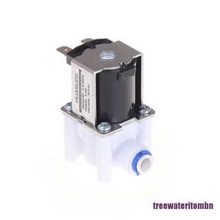&lt;mbn_hot&gt; วาล์วน้ําไฟฟ้า 24V DC โซลินอยด์ 1/4 นิ้ว RO