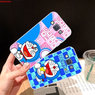 เคสโทรศัพท์ ซิลิโคน TPU นิ่ม ลายโดเรม่อน สำหรับ Samsung A3 A5 A6 A7 A8 A9 Star Pro Plus E5 E7 WG-TDLAM