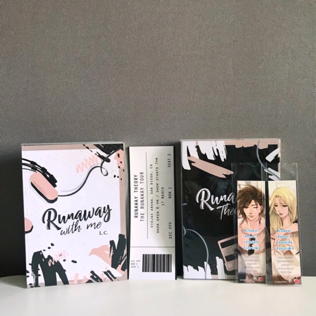 นิยายทำมือ นิยายแจ่มใส Runaway Theory+ Runaway With Me by L.C. / ลูกชุบ