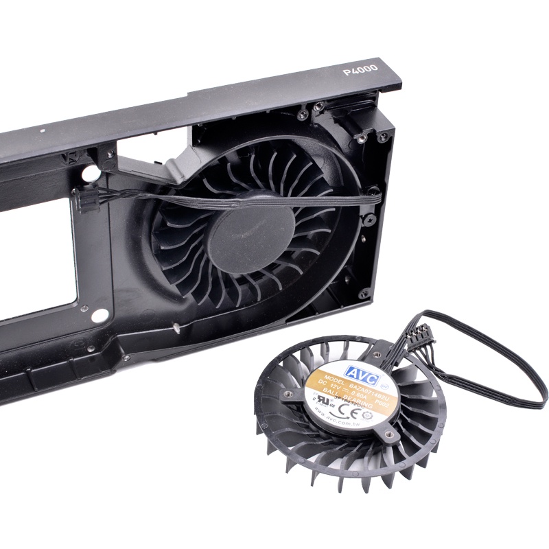 กราฟิกการ์ดพัดลมระบายความร้อน 12V 0.60A BAZA0714B2U-P001 P002 สําหรับ Quadro P4000 M4000