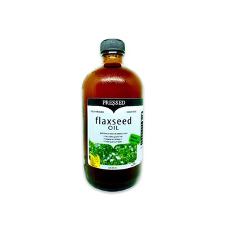 น้ำมันเมล็ดแฟลกซ์ (ลินิน) สกัดเย็น Cold pressed Flaxseed Oil