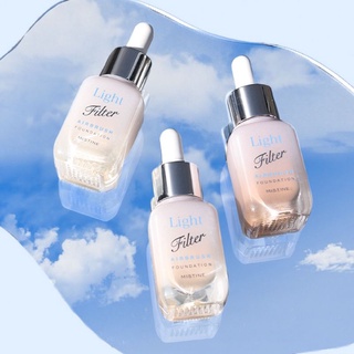 ￼ครีมรองพื้นหน้าเนียน Mistine Light Filter Airbrush Foundation SPF 30 PA+++ 20 ml.