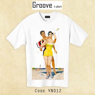 เสื้อยืดลายวินเทจ แนวๆ ใส่ได้ทุกยุค Groovetshirt