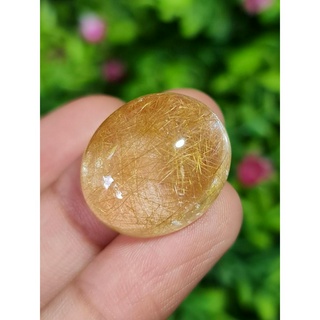 ไหมทอง ควอตซ์ Golden Rutilated Quartz 43.03 กะรัต Cts.