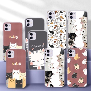 เคสโทรศัพท์มือถือแบบนิ่ม ลายแมวน่ารัก 35Q สําหรับ Huawei Nova 2i 3i 5t P20 Pro P30 Lite Y6 Y6P Y7